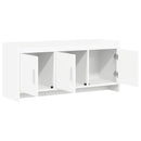 TV-skab 102 x 33 x 47 cm Hvid Konstrueret træ