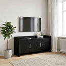 TV-skab 102 x 33 x 47 cm Sort eg Konstrueret træ