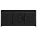 TV-skab 102 x 33 x 47 cm Sort eg Konstrueret træ