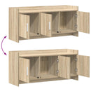 TV-skab 102 x 33 x 47 cm Sonoma-eg Konstrueret træ