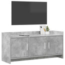 TV-skab 102 x 33 x 47 cm Betongrå Konstrueret træ