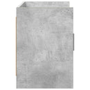 TV-skab 102 x 33 x 47 cm Betongrå Konstrueret træ