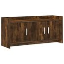 TV-skab 102 x 33 x 47 cm Røget eg Konstrueret træ