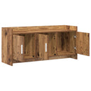 TV-skab 102 x 33 x 47 cm Gammelt træ Konstrueret træ