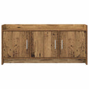 TV-skab 102 x 33 x 47 cm Gammelt træ Konstrueret træ