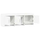 TV-skab 130 x 33 x 47 cm Hvid Konstrueret træ