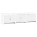 TV-skab 168 x 33 x 47 cm Hvid Konstrueret træ