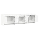 TV-skab 168 x 33 x 47 cm Hvid Konstrueret træ
