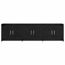 TV-skab 168 x 33 x 47 cm Sort eg Konstrueret træ
