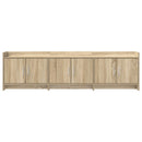TV-skab 168 x 33 x 47 cm Sonoma-eg Konstrueret træ