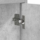 TV-skab 168 x 33 x 47 cm Betongrå Konstrueret træ