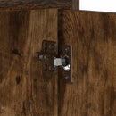 TV-skab 168 x 33 x 47 cm Røget eg Konstrueret træ