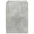 TV-skab 60 x 33 x 47 cm Betongrå Konstrueret træ