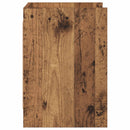 TV-skab 60 x 33 x 47 cm Gammelt træ Konstrueret træ
