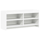 TV-skab 100 x 33 x 47 cm Hvid Konstrueret træ