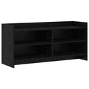 TV-skab 100 x 33 x 47 cm Sort eg Konstrueret træ