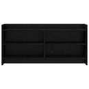 TV-skab 100 x 33 x 47 cm Sort eg Konstrueret træ