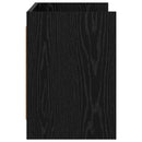 TV-skab 100 x 33 x 47 cm Sort eg Konstrueret træ