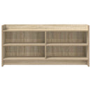 TV-skab 100 x 33 x 47 cm Sonoma-eg Konstrueret træ