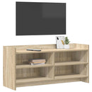 TV-skab 100 x 33 x 47 cm Sonoma-eg Konstrueret træ