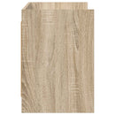 TV-skab 100 x 33 x 47 cm Sonoma-eg Konstrueret træ