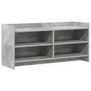 TV-skab 100 x 33 x 47 cm Betongrå Konstrueret træ