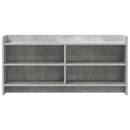 TV-skab 100 x 33 x 47 cm Betongrå Konstrueret træ