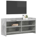 TV-skab 100 x 33 x 47 cm Betongrå Konstrueret træ
