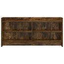 TV-skab 100 x 33 x 47 cm Røget eg Konstrueret træ