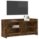 TV-skab 100 x 33 x 47 cm Røget eg Konstrueret træ