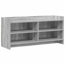 TV-skab 100 x 33 x 47 cm Grå Sonoma Konstrueret træ