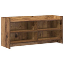 TV-skab 100 x 33 x 47 cm Gammelt træ Konstrueret træ