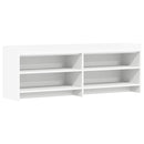 TV-skab 135 x 33 x 47 cm Hvid Konstrueret træ