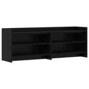 TV-skab 135 x 33 x 47 cm Sort eg Konstrueret træ