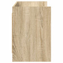 TV-skab 135 x 33 x 47 cm Sonoma-eg Konstrueret træ