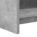 TV-skab 135 x 33 x 47 cm Betongrå Konstrueret træ