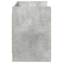 TV-skab 135 x 33 x 47 cm Betongrå Konstrueret træ