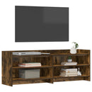 TV-skab 135 x 33 x 47 cm Røget eg Konstrueret træ