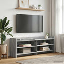 TV-skab 130 x 33 x 47 cm Grå Sonoma