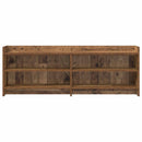 TV-skab 135 x 33 x 47 cm Gammelt træ Konstrueret træ