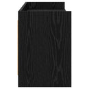 TV-skab 168 x 33 x 47 cm Sort eg Konstrueret træ