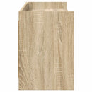 TV-skab 168 x 33 x 47 cm Sonoma-eg Konstrueret træ