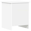 Opbevaringskiste Hvid 40 x 40 x 50 cm Konstrueret træ