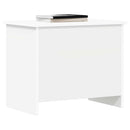 Opbevaringskiste Hvid 60 x 40 x 50 cm Konstrueret træ
