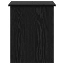 Opbevaringskiste Sort eg 60 x 40 x 50 cm Konstrueret træ