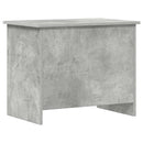 Opbevaringskiste Betongrå 60 x 40 x 50 cm Konstrueret træ