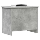 Opbevaringskiste Betongrå 60 x 40 x 50 cm Konstrueret træ