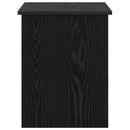 Opbevaringskiste Sort eg 80 x 40 x 50 cm Konstrueret træ