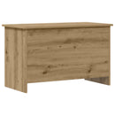 Opbevaringskiste Artisan-eg 80 x 40 x 50 cm Konstrueret træ