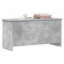 Opbevaringskiste Betongrå 100 x 40 x 50 cm Konstrueret træ